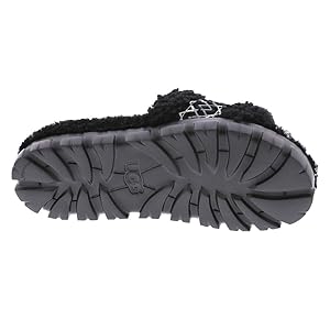 Amazon.com | UGG Women's Cozetta Ugg Braid Slipper, Black